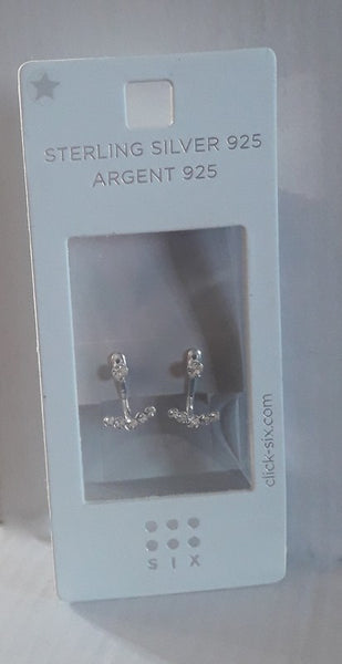 Bijoux ethniques indiens boucles d'oreilles clous en argent 925 massif femme petites clous puces Bijoux ethniques indiens boucles d'oreilles clous en argent 925 massif femme petites clous puces