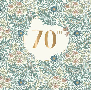 Age 70 - 70th Birthday - Larkspur