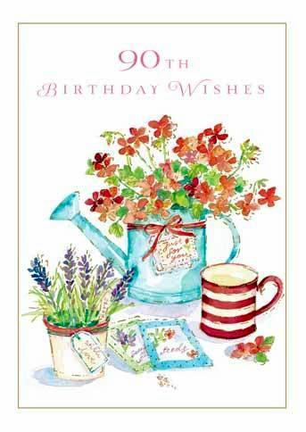 Age 90 - 90th Birthday - Gardening Table