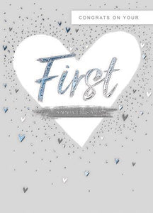 Anniversary Card - 1st Anniversary - First Anniversary