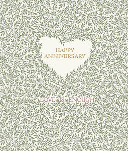 Anniversary Card - Anniversary - Love Is Enough