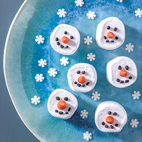 Charity Christmas Cards - Pack of 6 - Snowman Treats