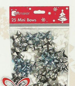 Bow Bag - 25 Mini Bows - Ice