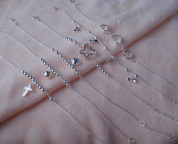 Jewellery - 925 Silver Anklet - Choice of Designs