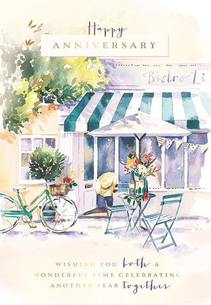 Anniversary Card - Your Anniversary - Lunch In The Sun