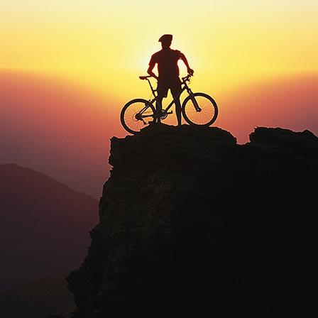 Blank Card - Mountain Biker