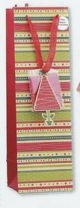 Christmas Gift Bags - Bottle Bag - Kraft Recyclable