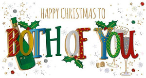 Christmas Card - Both of You - To Both