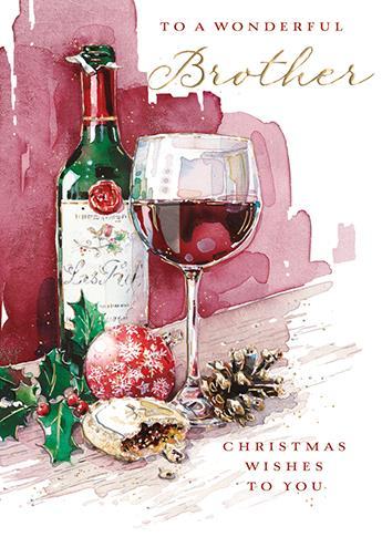 Christmas Card - Brother - Christmas Cheer
