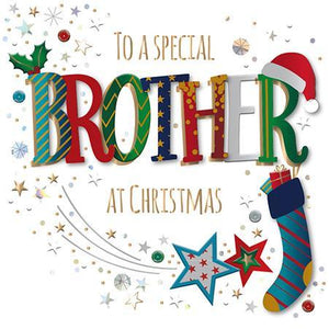 Christmas Card - Brother - Special Brother