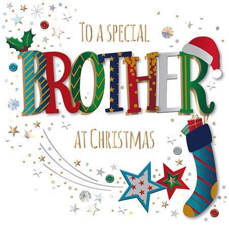 Christmas Card - Brother - Special Brother