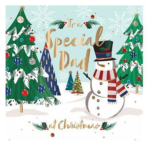 Christmas Card - Dad - Snowman