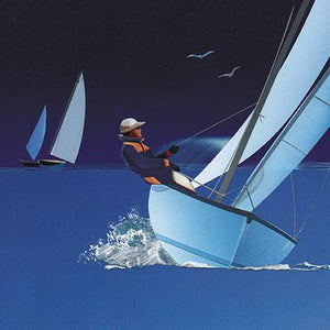 Blank Card - Sailing Into The Lead