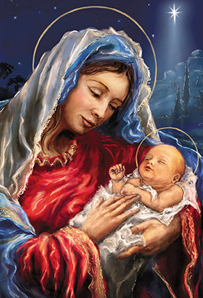 Charity Christmas Cards - Pack of 6 - Mother and Child