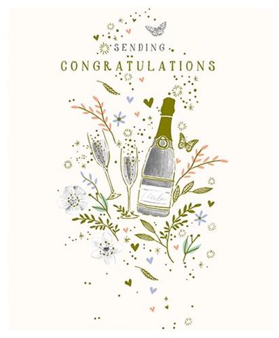 UK Greetings | So Proud Of You Card | Congratulations/Proud Of You/Exam Results/Graduation | Her/Him | Starry Design | With Envelope | 143 X 165 Mm