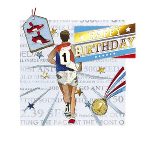 Birthday Card - Runner