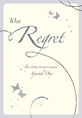 Wedding Regret - Butterflies