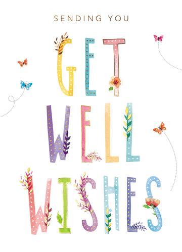 Get Well Soon Card - Get Well Wishes