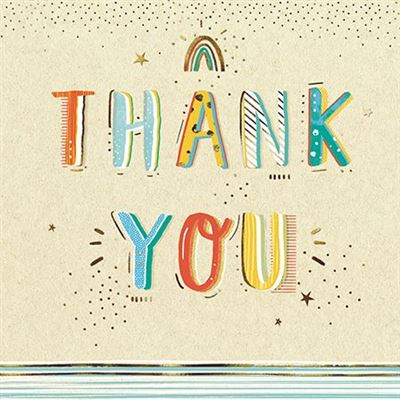 Thank You Card - Sunnyside