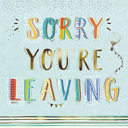 Leaving Card - Sunnyside