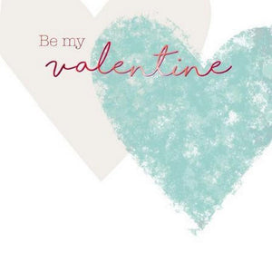 Valentine Card - Be My Valentine from The Great British Card Company, Valentine's Day Cards in France, Cartes de voeux Saint Valentin, English cards in France