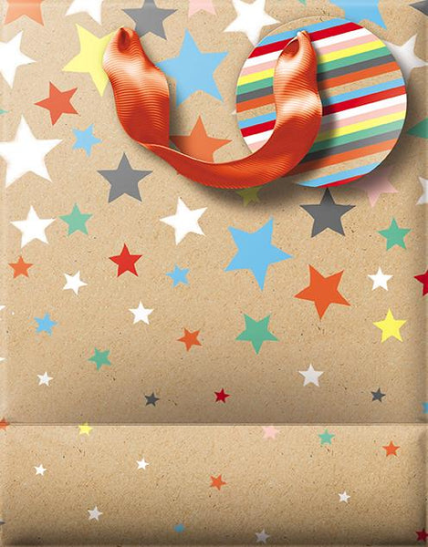 Gift Bag - Medium - Multi Stars