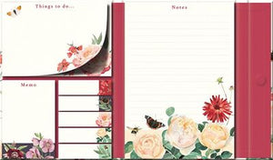 Juego de papelería Un año en el jardín - Abejas y mariposas