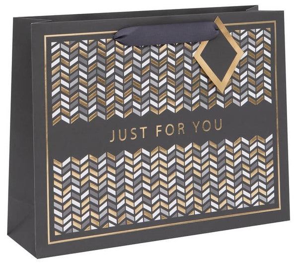 Gift Bag - Large - Landscape Geo Chevron