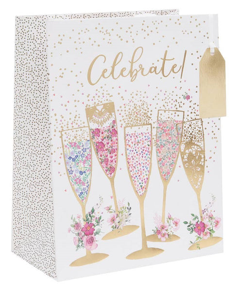 Gift Bag - Medium - Champagne
