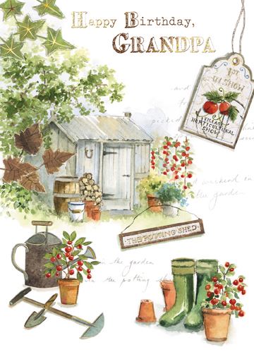 Grandpa Birthday - Garden Icons