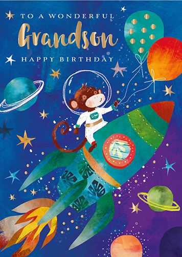Grandson Birthday - Out Of This World