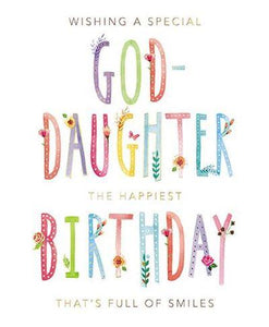 Goddaughter Birthday - Full Of Smiles