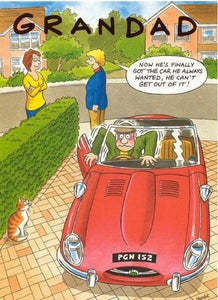 Grandad Birthday - Stuck In Car