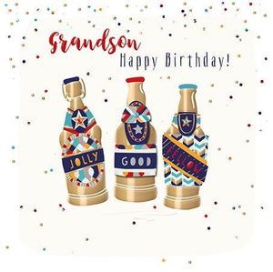 Grandson Birthday - Jolly Good Fellow Grandson