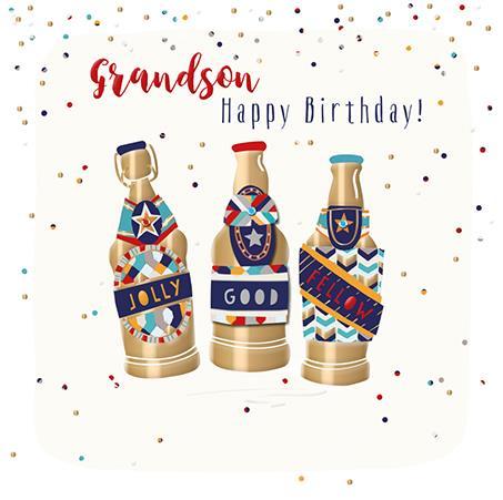 Grandson Birthday - Jolly Good Fellow Grandson