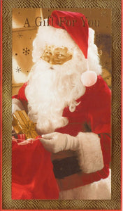 Christmas Card - Gift Wallet - Traditional Selection