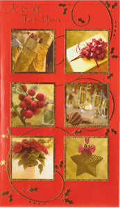 Christmas Card - Gift Wallet - Traditional Selection