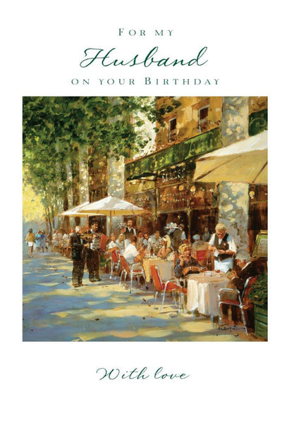 Husband Birthday - Cafe Scene
