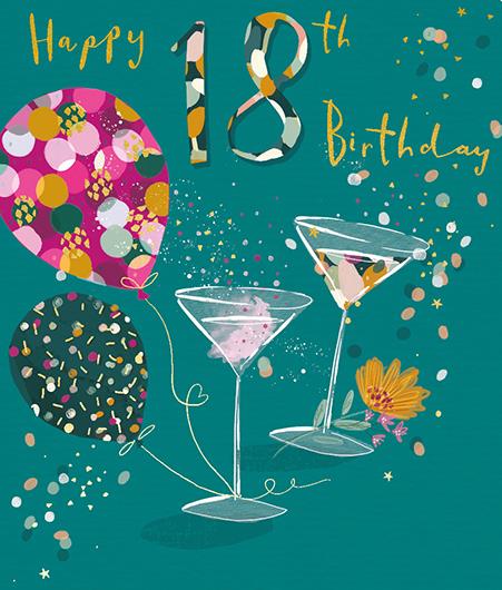 Age 18 - 18th Birthday - Birthday Cocktails