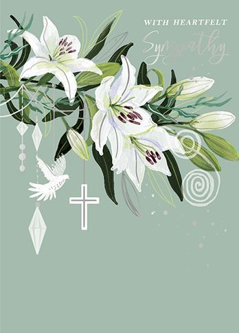 Sympathy Card - Sympathy Sprig
