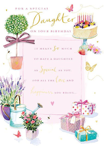 Daughter Birthday - Birthday Treats from Ling Design, English cards in France