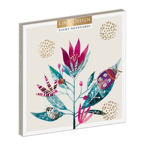 Blank Cards - Pack Of 8 - Seed Pots