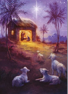 Christmas Card - Open - Looking On