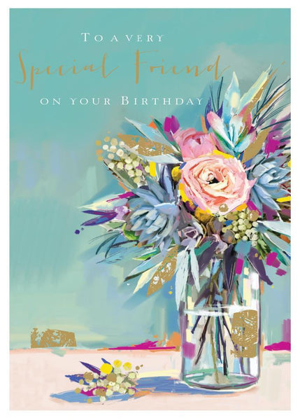 Birthday Card - Special Friend - Birthday Bloom