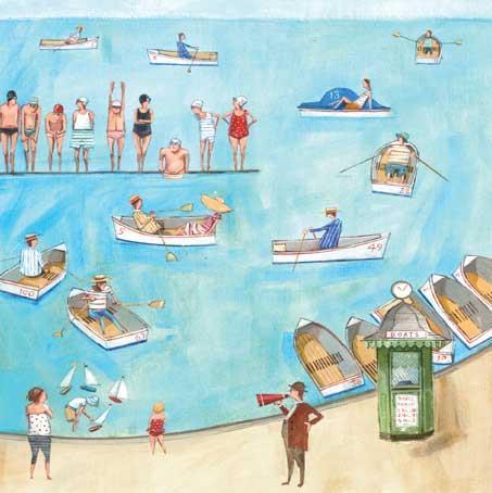 Birthday Card - Messing About On The Water