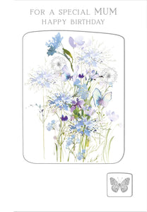 Mum Birthday - Misty Press from Nigel Quiney Publications, English Cards in France