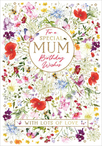 Mum Birthday - Beautiful Bees from Nigel Quiney Publications, English Cards in France