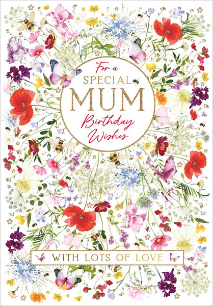 Mum Birthday - Beautiful Bees from Nigel Quiney Publications, English Cards in France
