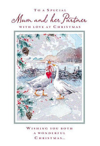 Christmas Card - Mum and Partner - That Special Time Of Year