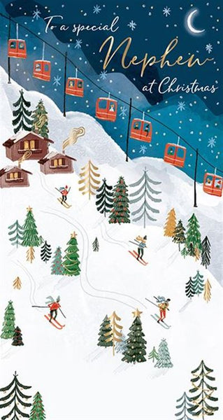 Christmas Card - Nephew - Apres Ski